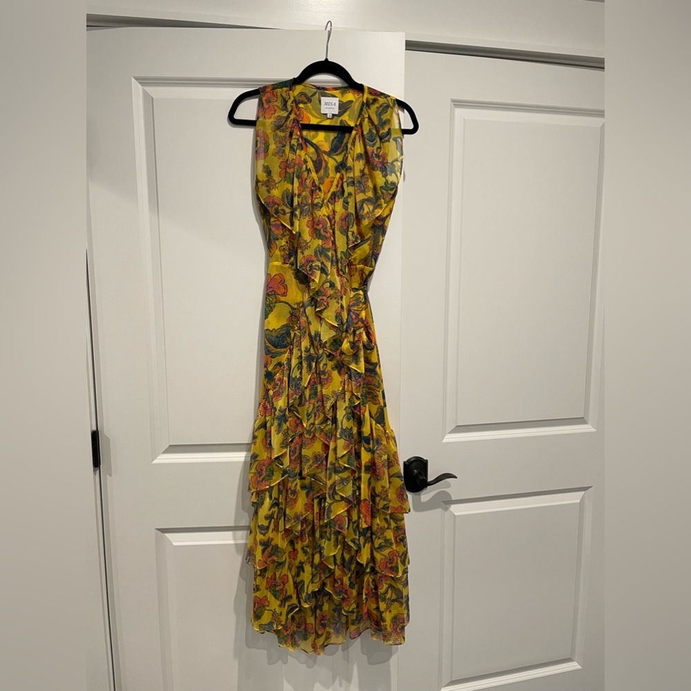 Gorgeous MISA wrap dress.